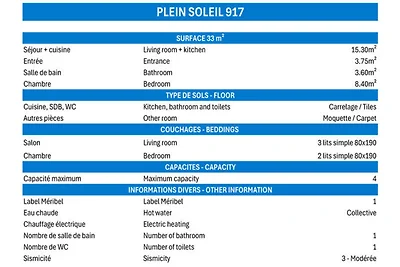 Apartment in Méribel an den Skipisten