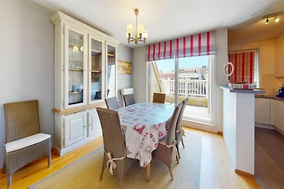 Duplex in Knokke nahe Nordseestrand