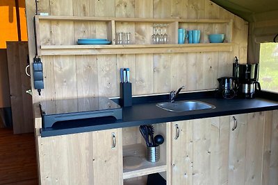 Luxe glamping nabij de Friese wateren