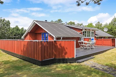 Ferienhaus mit Terrasse und Feuerstelle