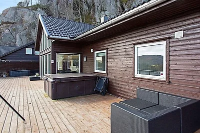 10 Personen Ferienhaus in lyngdal-By Traum