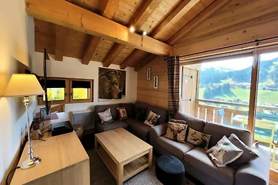 Chalet in Chavannes mit Panoramablick