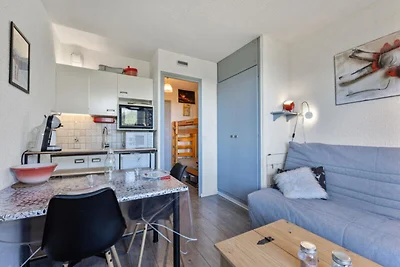 Wohnung in Les Orres mit Blick auf das Tal