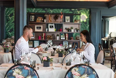 2-Zimmer-Hütte für 5 Personen, Bergseite