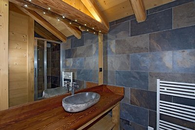 Mooi chalet met sauna en privé zwembad