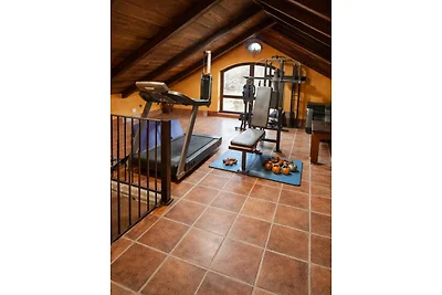 Chalet in Rivero de Posadas mit Pool