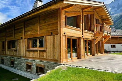 Chalet a Les Praz con vista sul Monte Bianco