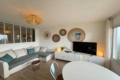 Helle Strandwohnung in Valras