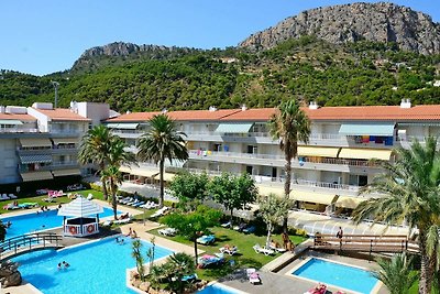 Wohnung in Estartit mit Poolblick