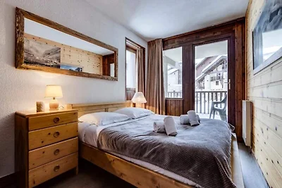 Helle Wohnung am Fuße der Pisten.