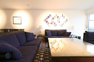 Wohnung in einer Villa mit Garten