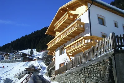 Appartement mit Bergblick vom Balkon