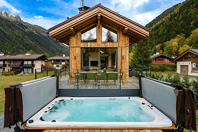 Chalet + 10m pool, daily housekeeping &...