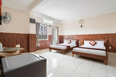 Modern familieverblijf in het Hoang Hau Hotel