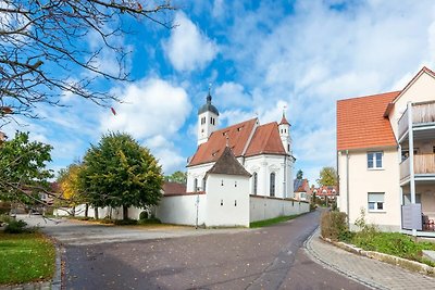 Modern vakantieappartement in Haunsheim met...