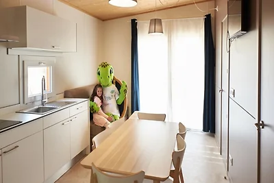 Bella casa mobile con terrazza