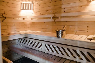 Geräumiges Ferienhaus mit Sauna