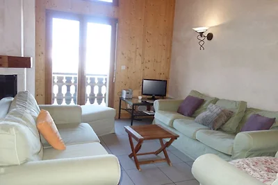 Wohnung in Veysonnaz mit Balkon