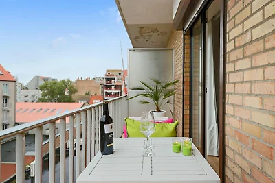 Appartement Nieuwpoort bij Strand en Haven