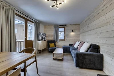 Apartment in Tignes mit See und Pisten