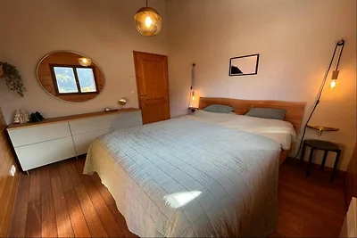 Ruim apartement met balkon in Franse Alpen