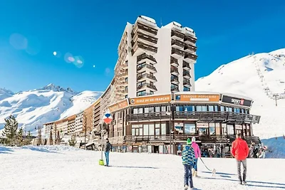 Wohnung in Tignes mit Seeblick