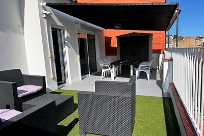 Apartment für 6 Personen nahe Meeresstrand