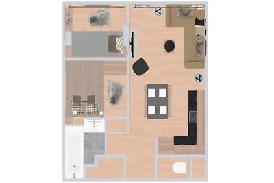 Komplett renovierte Wohnung am Fuße der...