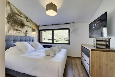 Apartment in Tignes mit Zugang zur Sauna