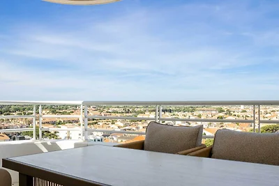 Moderne Maisonette mit Terrasse mit Meerblick