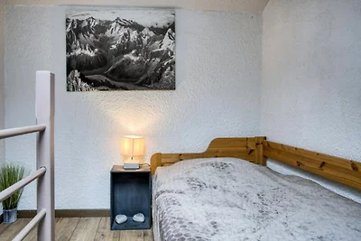 Apartment in Saint-Gervais mit Blick auf den...