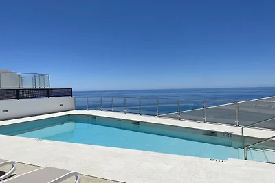Wohnung in Nerja mit Meerblick und Pool