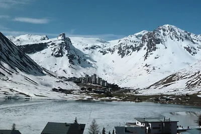 Apartment in Tignes mit Seeblick