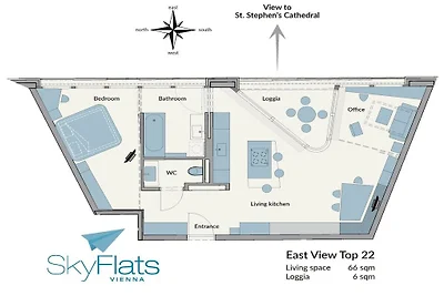 Skyflats Vienna East View