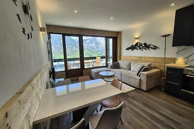 Apartment in Tignes mit Seeblick und Ski