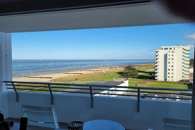 Stylishly located in a prime beachfront...
