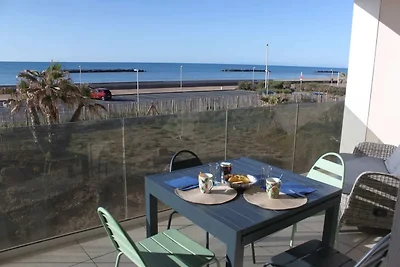 Appartement aan zee in Valras-Plage