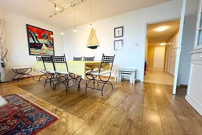 Hoekappartement te Wenduine met balkon