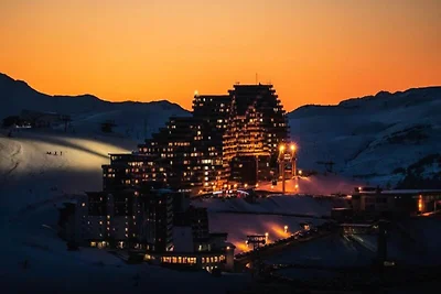 Wohnung in La Plagne mit Blick auf den Mont...