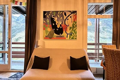 Appartement in La Mongie vlakbij skiliften