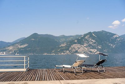 Apartment in Marone mit Blick auf den Iseosee