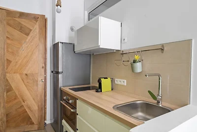 Centraal appartement met terras