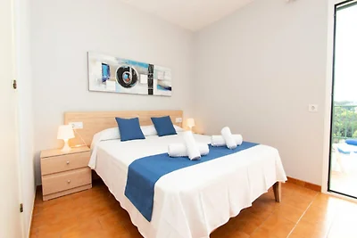 Wohnung in Cala Galdana mit Poolblick