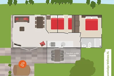 Atmosphärisches Chalet in der Nähe der Veluwe