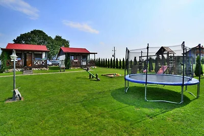 Parterowe domki wakacyjne z tarasami