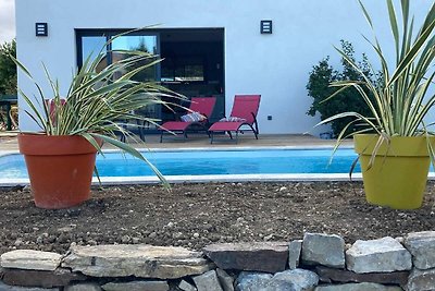 Ferienhaus mit privatem Pool