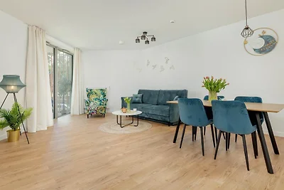 Strandapartment mit Innenpool und Sauna