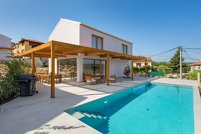 Villa 1 Soline, Krk, 280 m vom Strand...