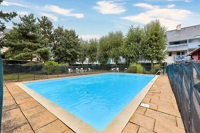 Apartment in Arzon mit Blick auf den...