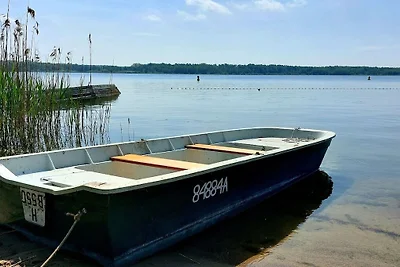 Maison de plage au bord du lac - avec bateau ...